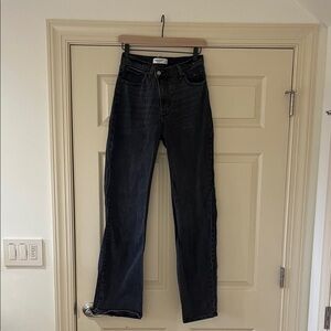 Abercrombie & Fitch High Rise Black Jeans